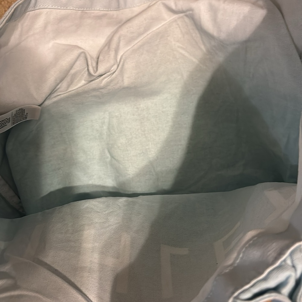 Athleta Blue and White Tote Bag Versatile Durable Design - Picture 3 of 4